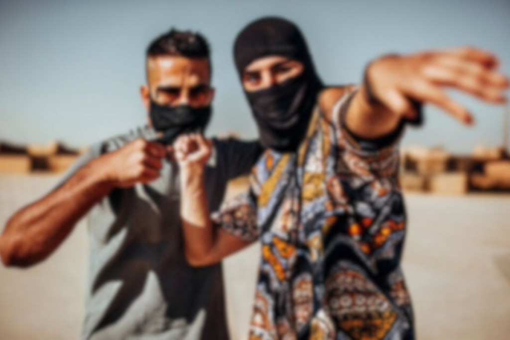 Bokser i Tigar ilustracija