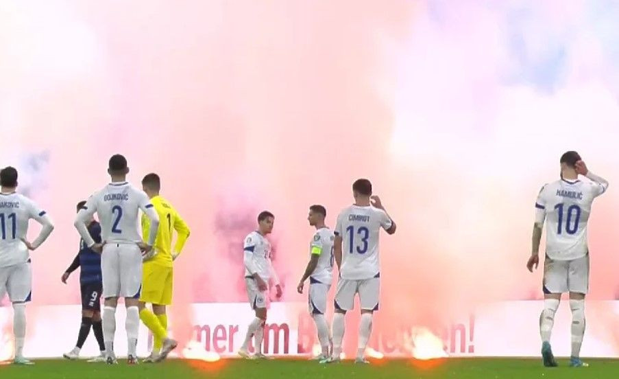 Navijači BiH prekinuli utakmicu u Luksemburgu