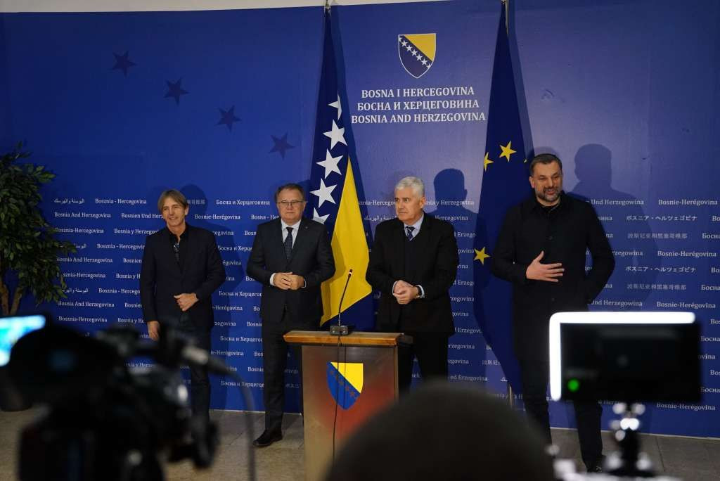 Sastanak Trojke i HDZ BiH