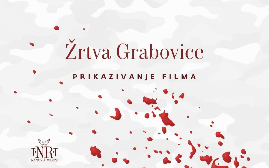 Prikazivanje filma Žrtva Grabovice u Mostaru