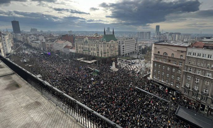 Prosvjed u Beogradu