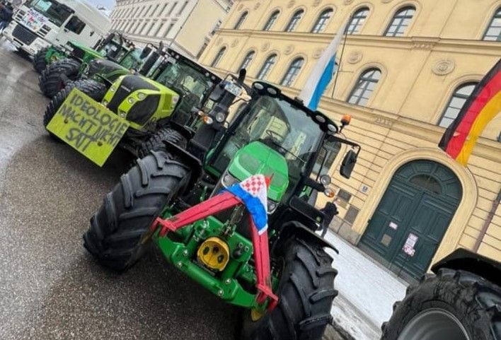 Blokada poljoprivrednika u Njemačkoj