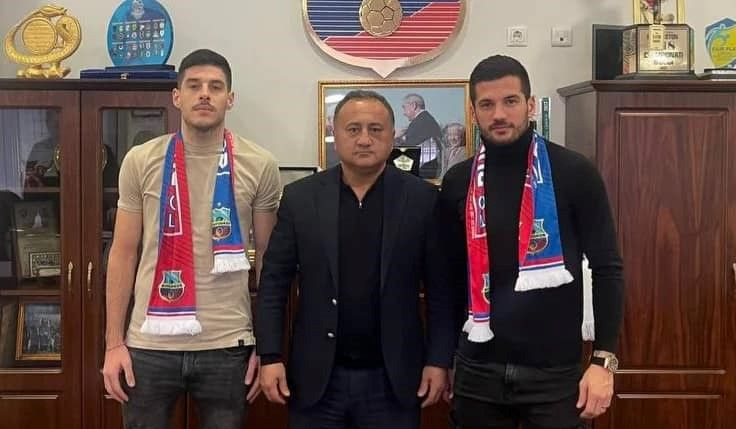 Frane Čirjak i Toni Jović u Uzbekistanu