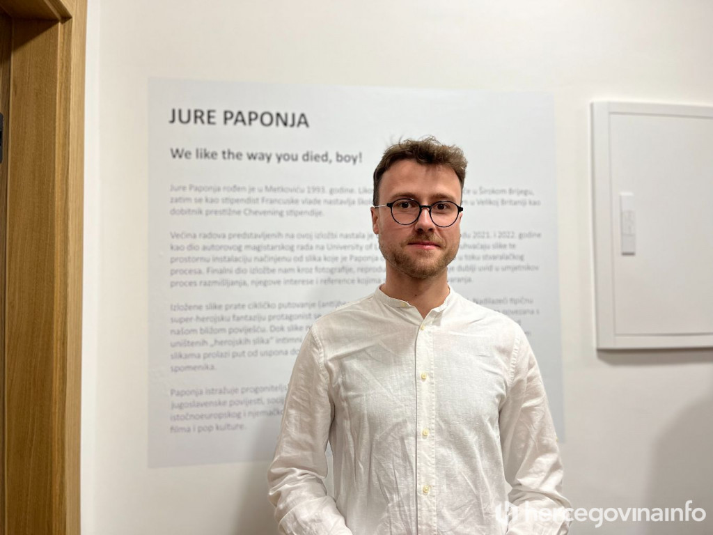 Izložba Jure Paponja Ljubuški