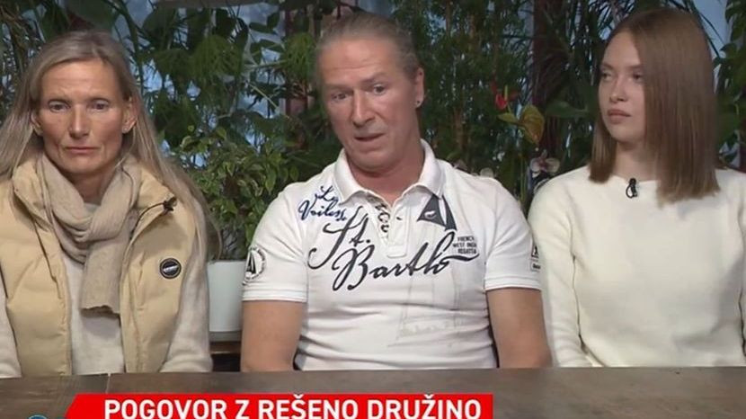 Slovenska obitelj spašena iz jame