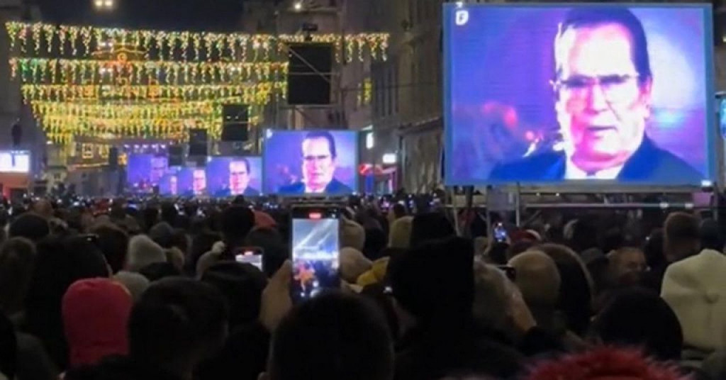 Tito na dočeku Nove godine