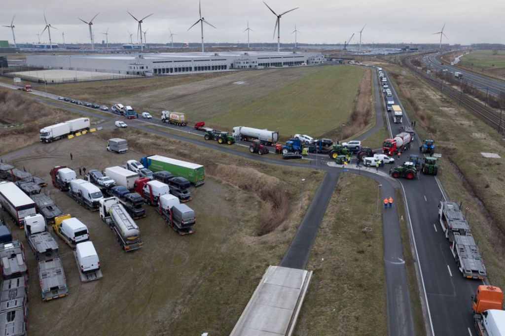 kamioni Belgija Nizozemska