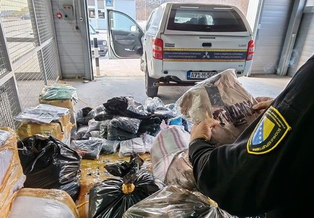 oduzeta roba granični prijelaz