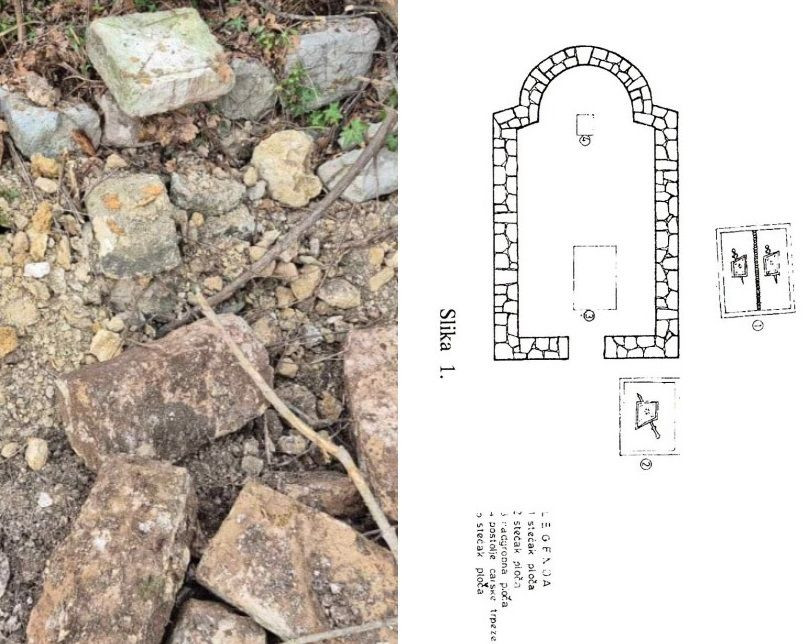 crkvina trijebanj crtez