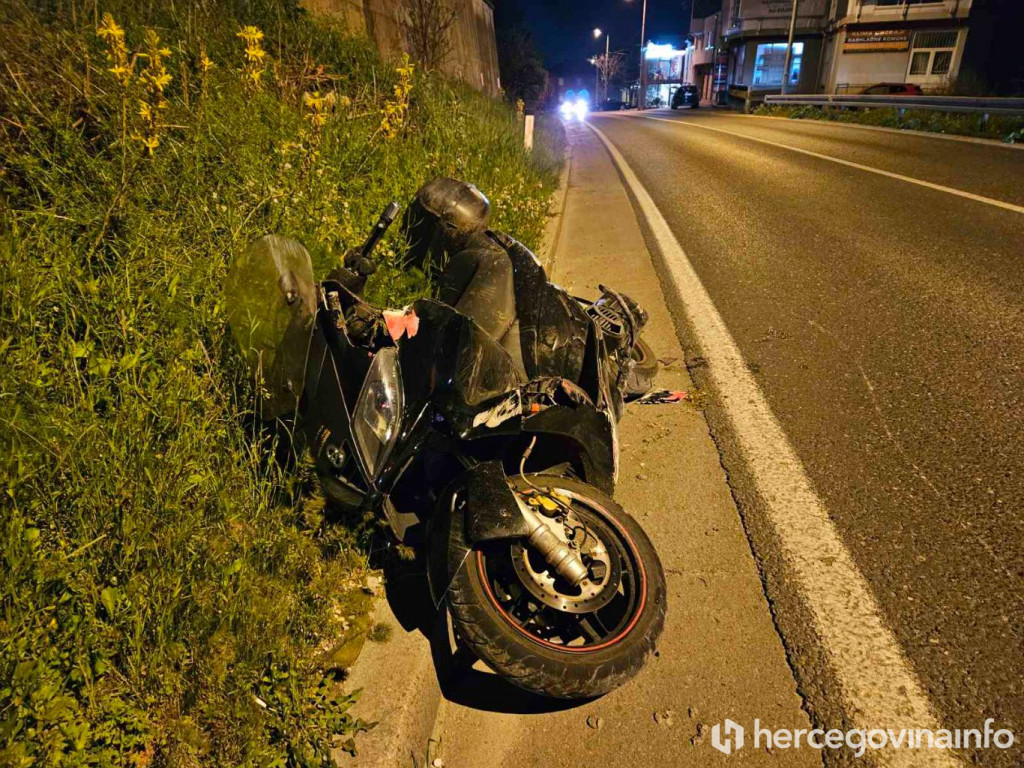 motociklist nesreća