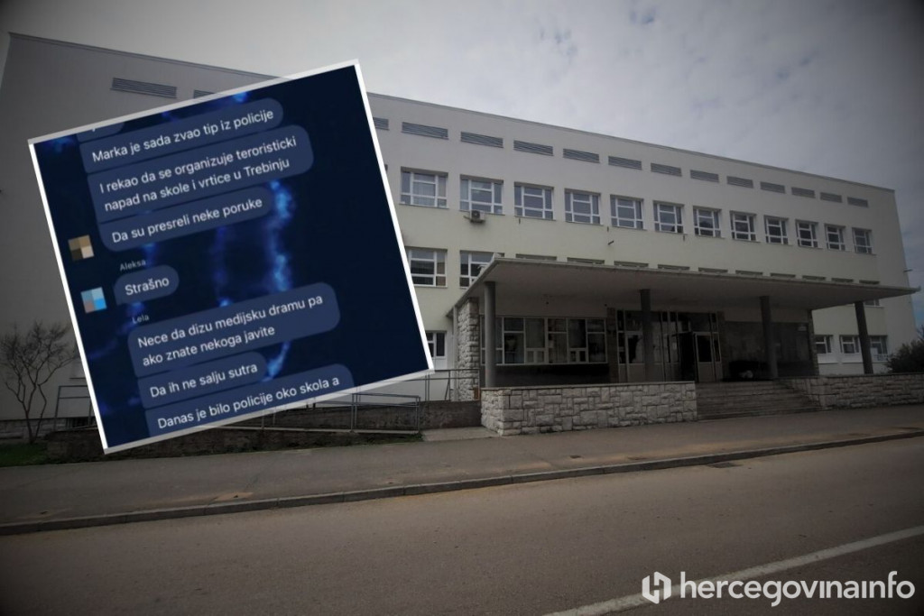 Napad na škole i vrtiće Trebinje
