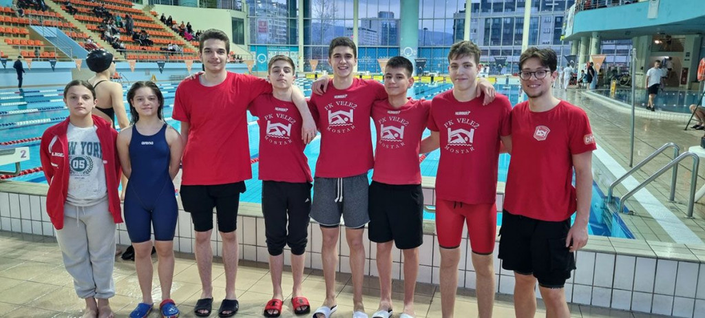 Plivači Veleža zimsko prvenstvo 2024