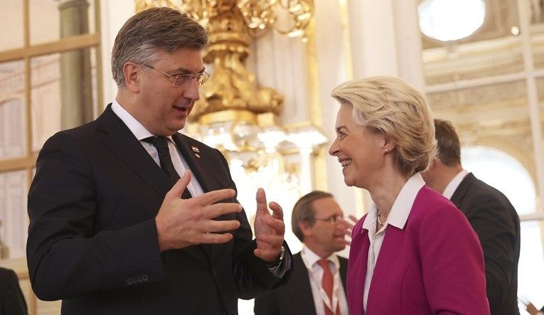 Andrej Plenković i Ursula Von der Leyn