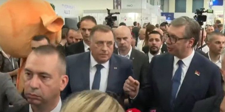 Dodik i Vučić u Mostaru
