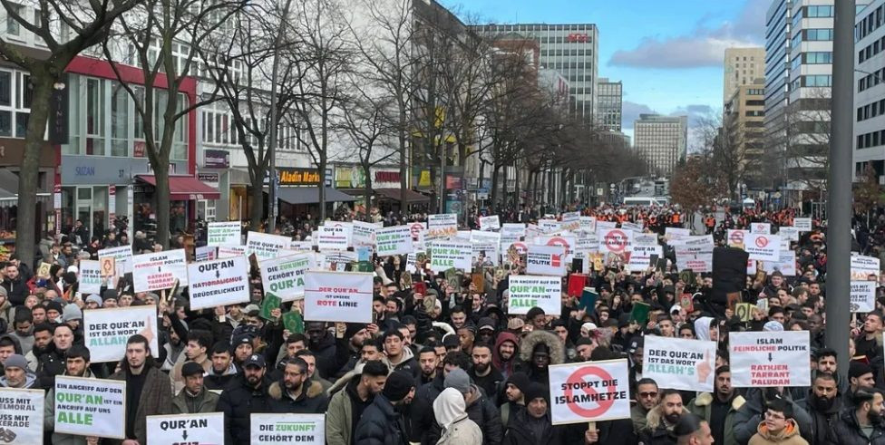 Hamburg protest