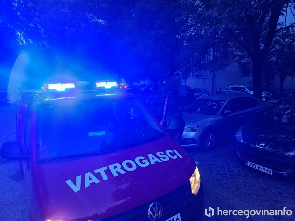 Izgorio automobil u Mostaru