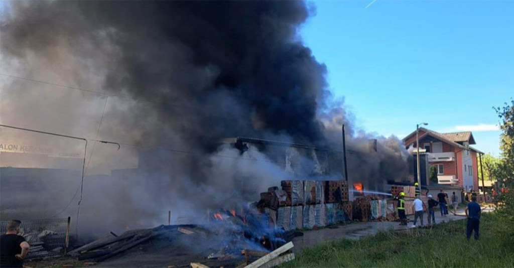 Požar Dom smreka Srebrenik