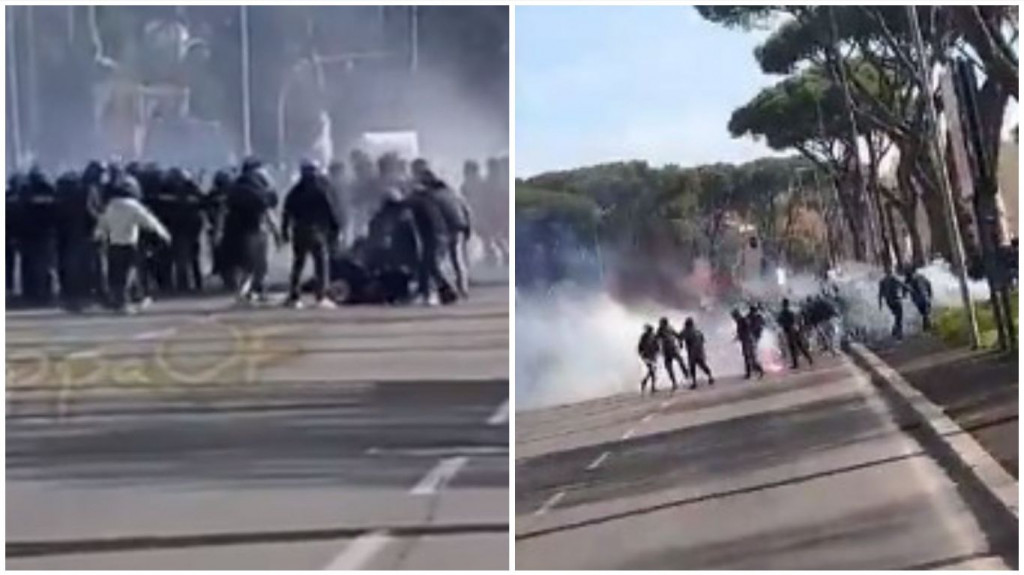 Roma Lazio navijački neredi