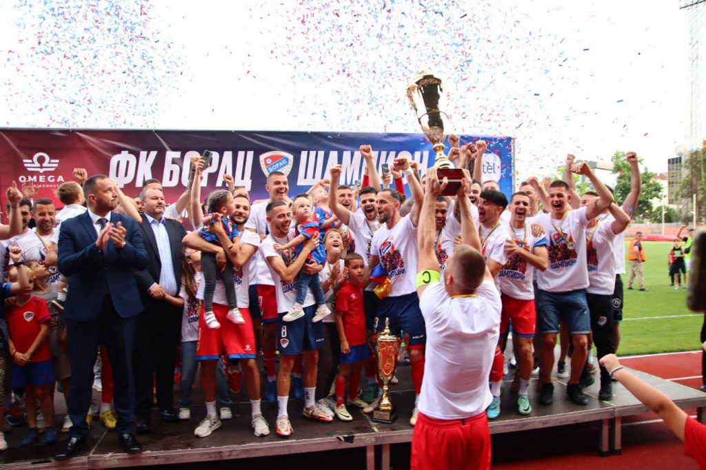 FK Borac titula