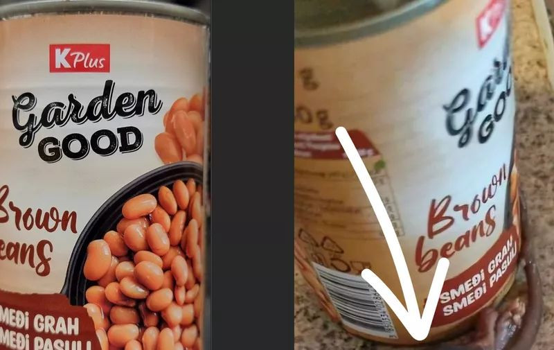 štakor u konzervi graha