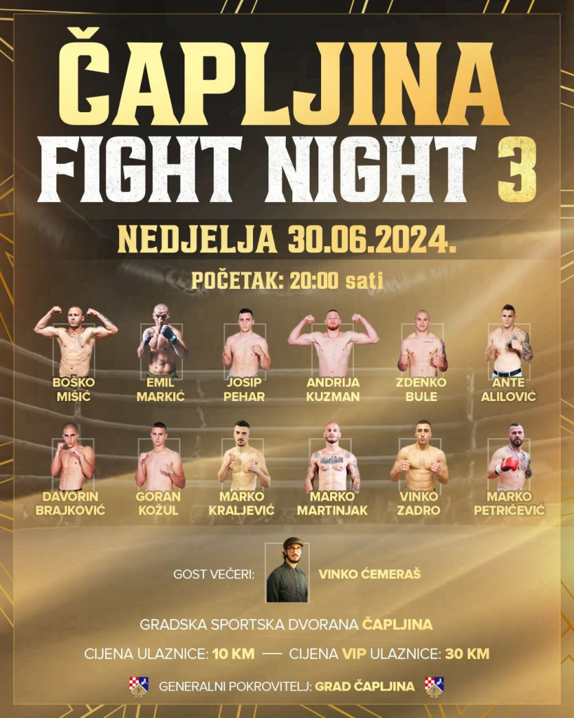 Čapljina Fight Night