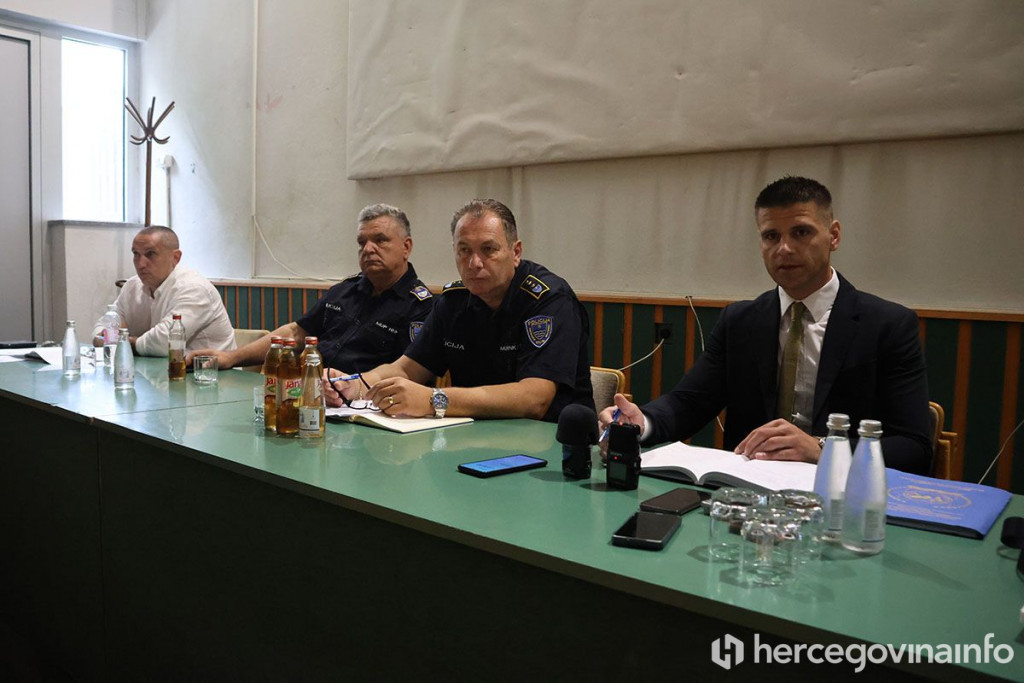 Konferencija za medije MUP HNŽ lipanj 2024