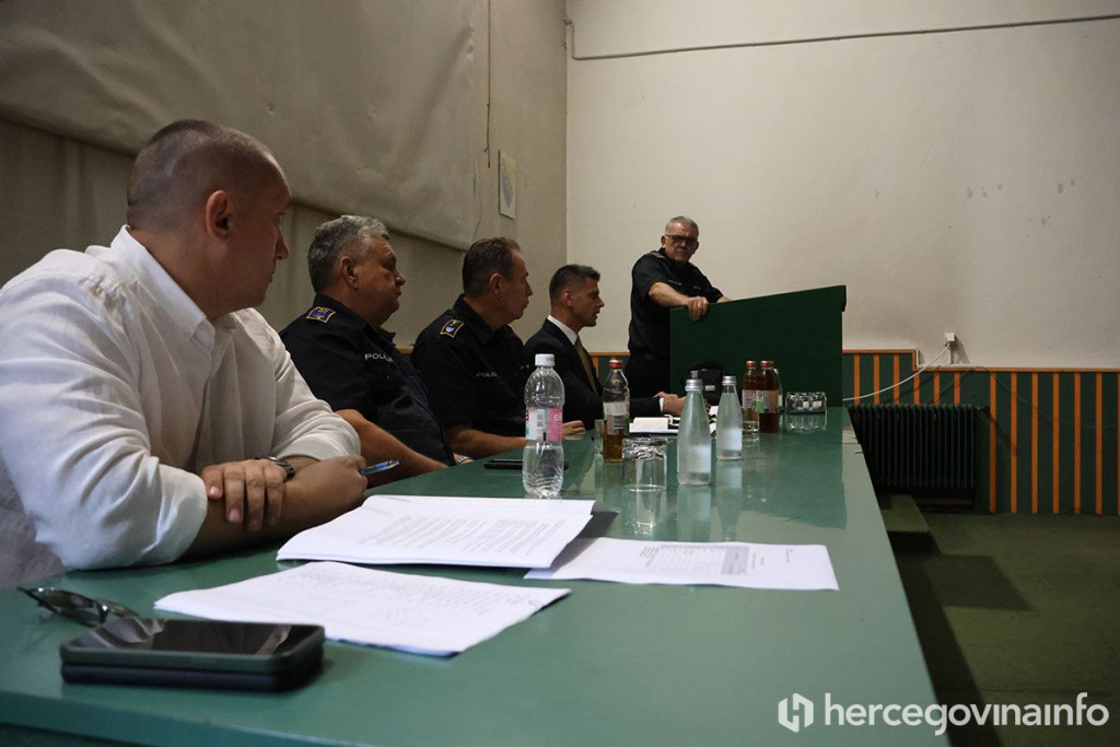 Konferencija za medije MUP HNŽ lipanj 2024