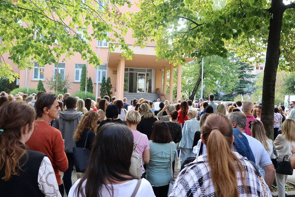 Prosvjed srednjih škola i Sveučilišta u Mostaru