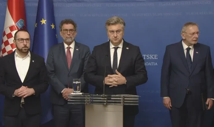 Andrej Plenković i Tomislav Tomašević