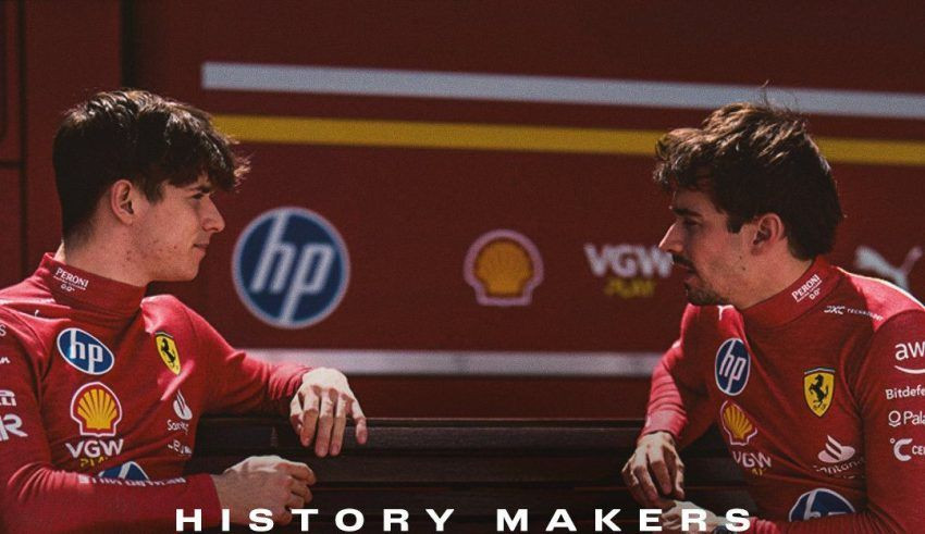 Charles i Arthur Leclerc