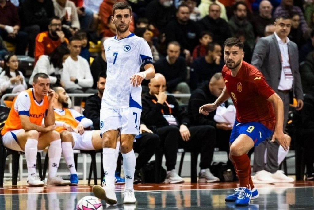 Futsal reprezentacija BiH poražena u Španjolskoj