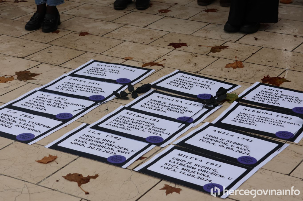 Prosvjed protiv femicida Mostar