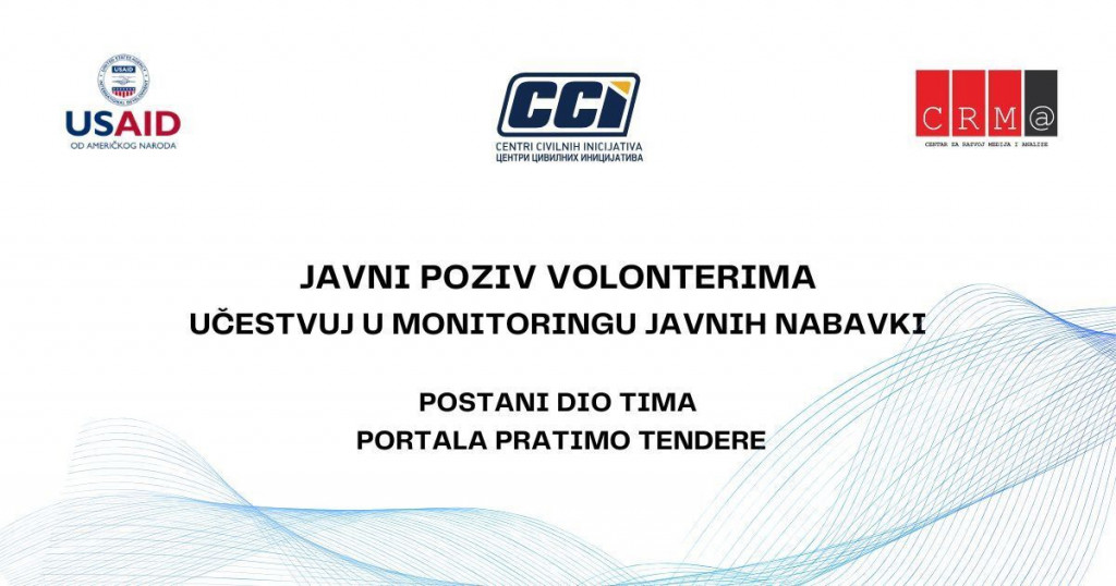 javni poziv PratimoTendere