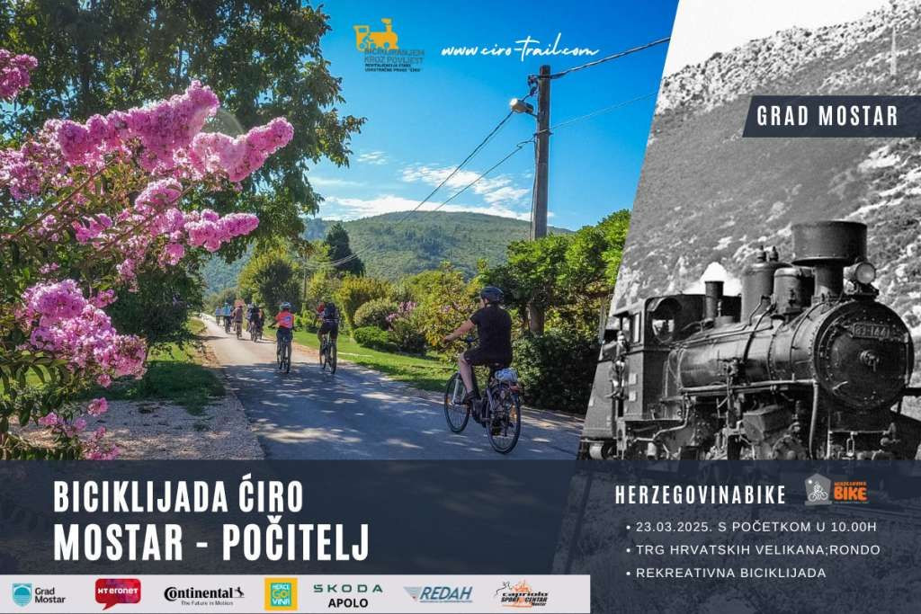 Ćirinom Prugom Mostar - Počitelj