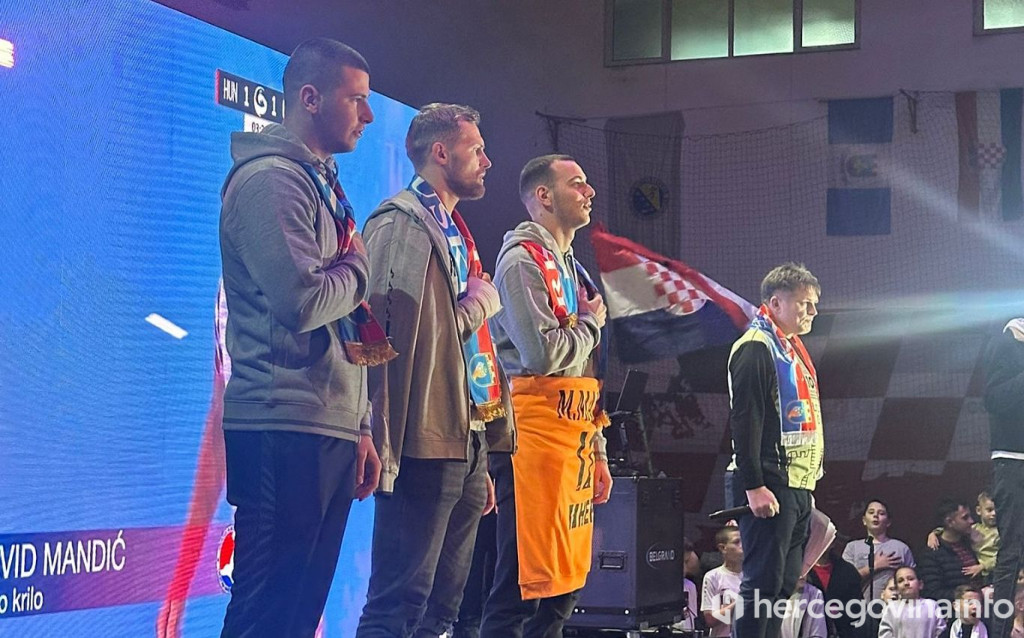 Doček rukometaša u Ljubuškom