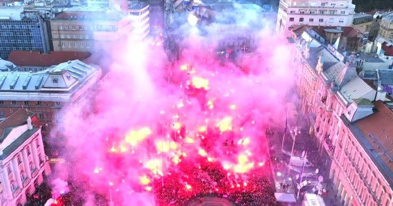 Doček rukometaša u Zagrebu