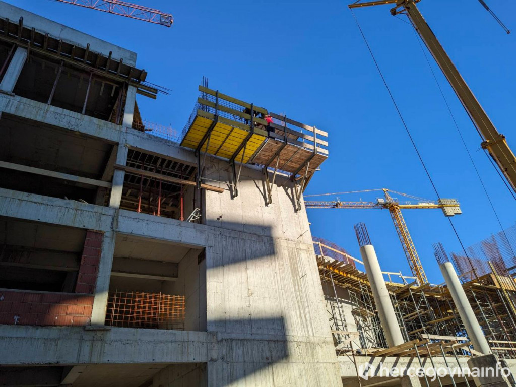 HNK Mostar gradilište bauštela građevina