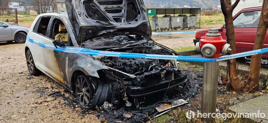 Izgorio automobil Dolina Sunca