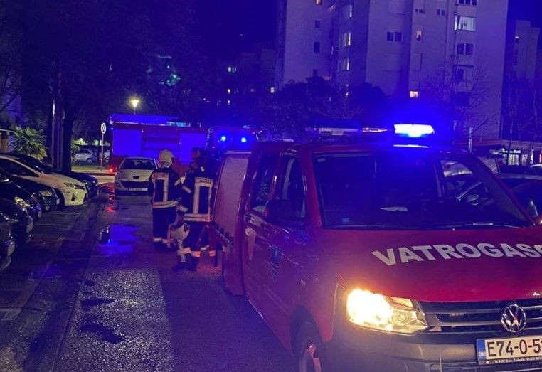 požar u stanu vatrogasci