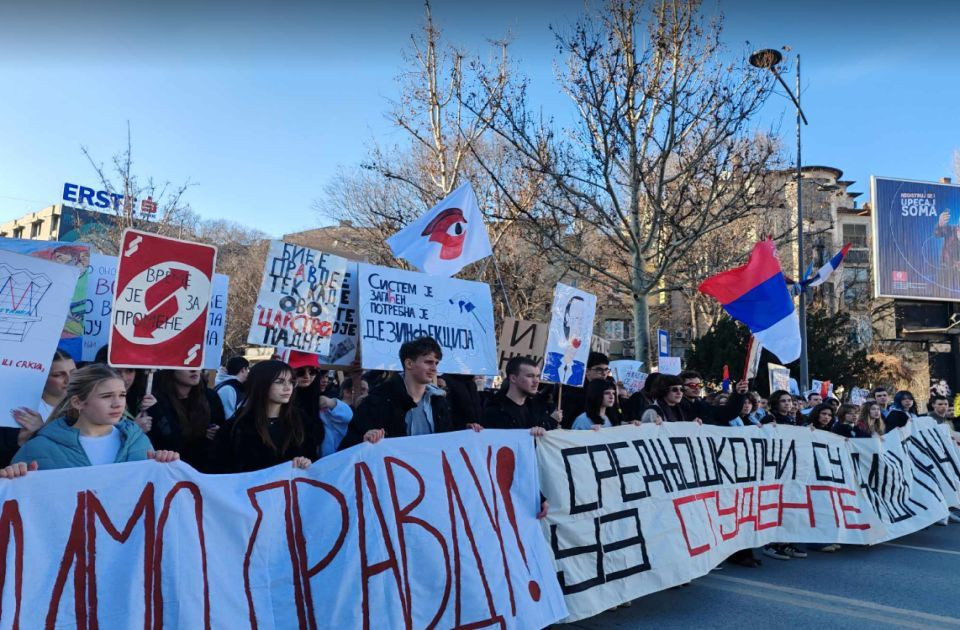Prosvjed u Novom Sadu