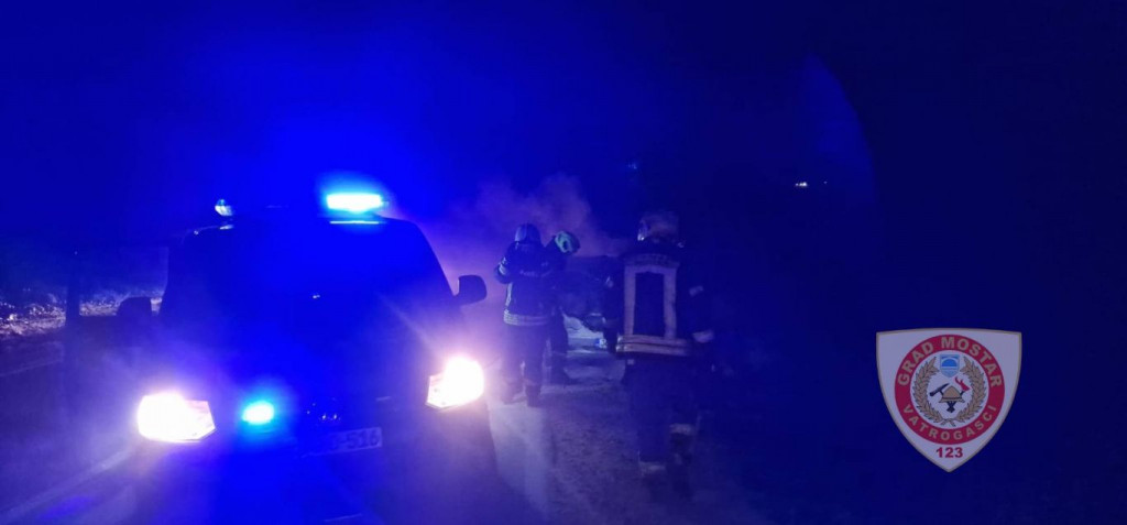 Gorio automobil u Međinama