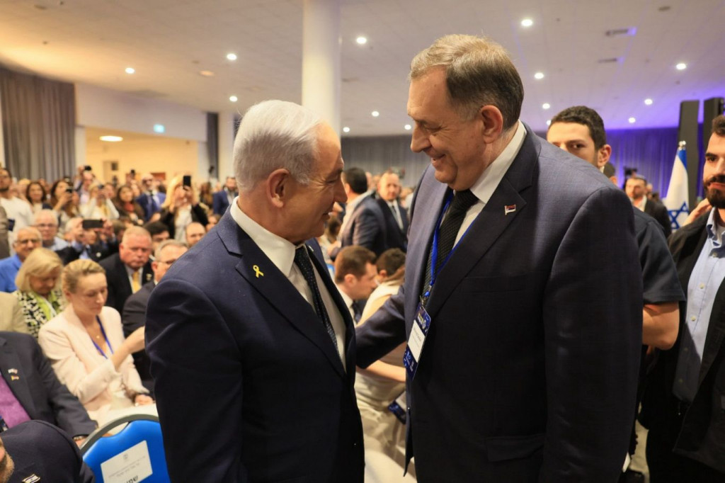 Milorad Dodik  s Netanyahuom
 