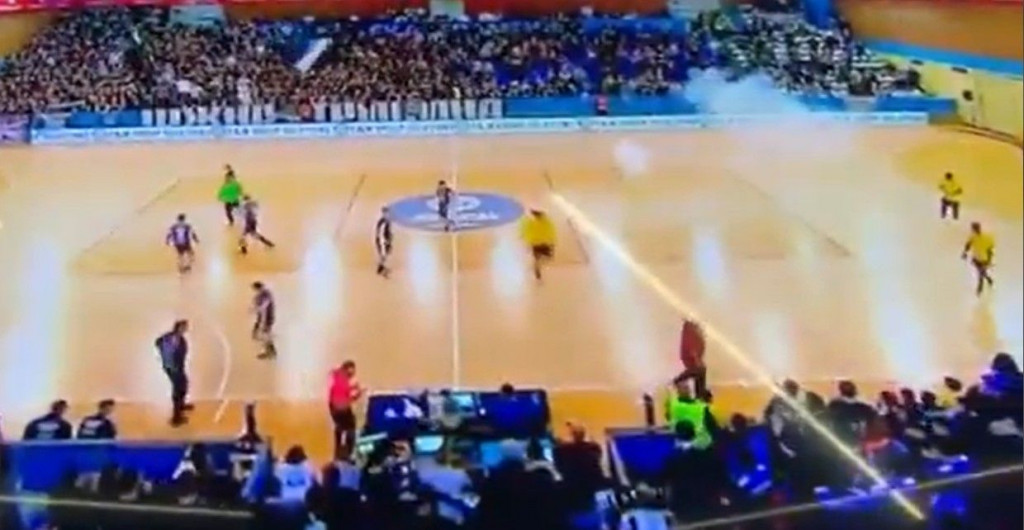 Partizan AEK rukomet prekid