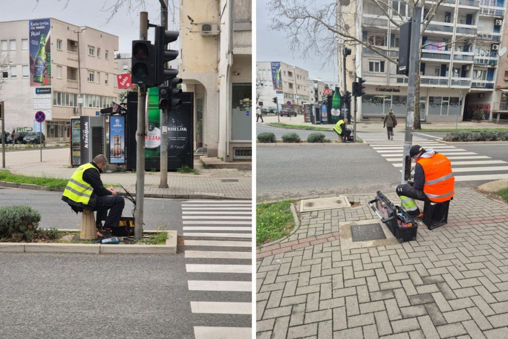 Semafori kod Mostarke