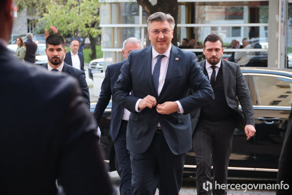 Andrej Plenković, Dragan Čović, Željana Zovko