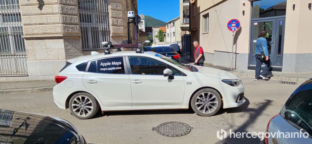Apple Maps snimanje ulica u Mostaru