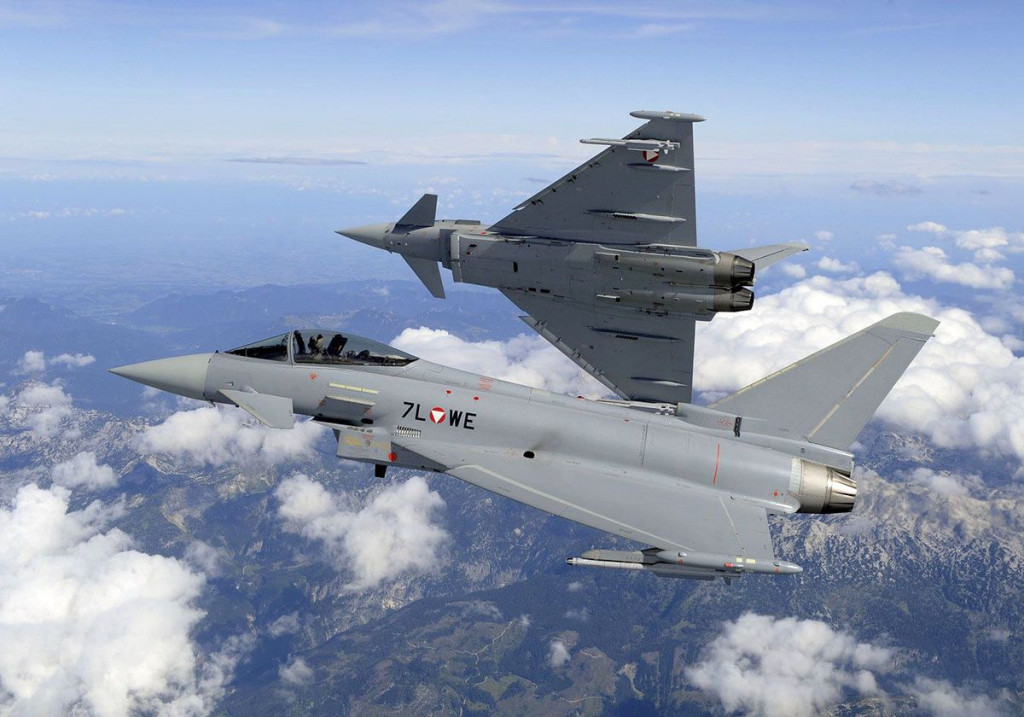 Britanski avioni Typhoon