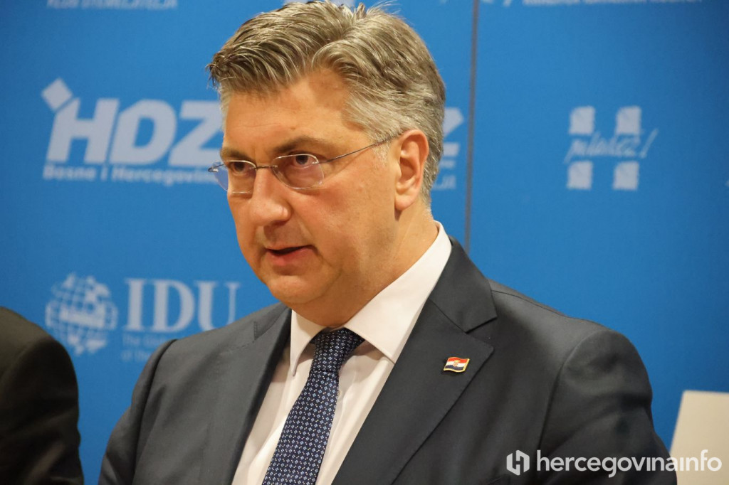 Dragan Čović Andrej Plenković