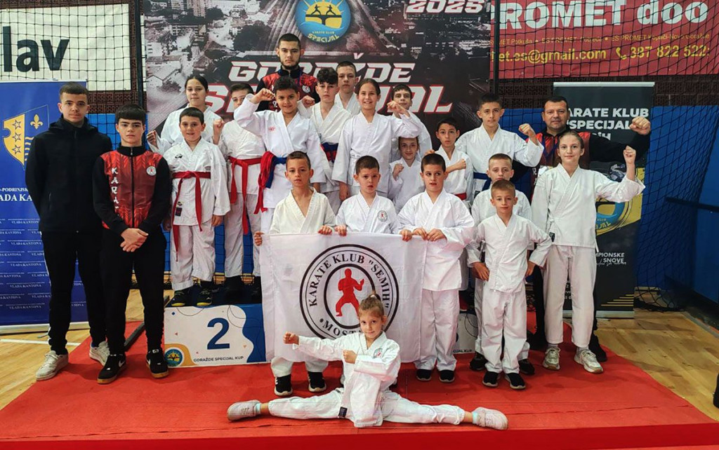 Karate klub Semih u Goraždu 2025