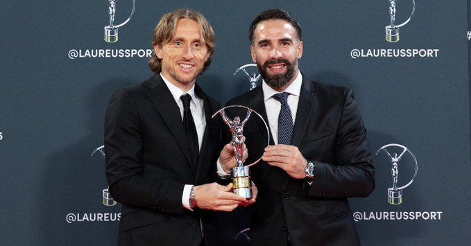 Luka Modrić i Dani Carvajal 